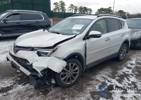 2018 Toyota Rav4 Limited z USA, uszkodzony, nr VIN JTMDFREV2JJ190890